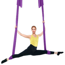 Aerial Yoga Hammock 8.7 Yards 100gsm Nylon Rigging Hardware Purple