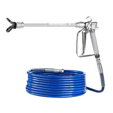 Airless Paint Spray Gun & Hose Kit – 3600PSI High Pressure with 5 Tips Filters Extension Rods & Swivel Joint