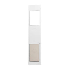 13 5/8" x 23 5/8" Dog Door for Sliding Glass Door for Sliding Doors with Hinge Structure Flap for Large-Sized Dogs