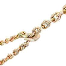 3/8 Inch Transport Binder Chain Galvanized Coating for Dock Factory Construction Site (2 Pack)