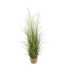 Artificial Reed Flower Grass 47" in Pot Premium PVC Fake Greenery Shrub for Indoor/Outdoor Home & Office Décor (Pack of 1)