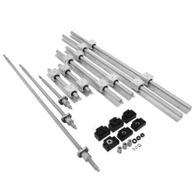 1050 mm Linear Rail Set+3 Ballscrew -350/650/1050mm CNC Set Support Liner RM1605