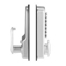14-Key Mechanical Keypad Door Knob, Waterproof Stainless Steel