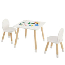 Kids Multi-Activity Table and 2 Chairs Set for Home