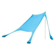 7.5x7.5 f Ft  Beach Tent Sun Shelter UPF50+ Sun Protection 6.6 ft Tall for Family Outings Camping (Blue)
