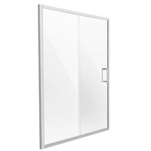 Semi-Frameless Sliding Shower Door 57.7-59 W x 70 H in 1/4 in Clear Tempered Glass NANO Stainproof Stainless Steel Chrome