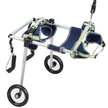 2 Wheels Dog Wheelchair and Back Legs Pet Wheelchair Injured Disabled for Dog Cart SS2-S