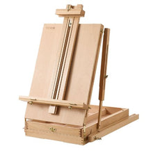 French Easel Foldable Portable Sketchbox Beech Wood Adjustable Height & Angle Drawer & Palette
