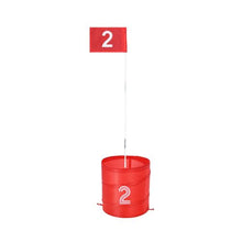 6-Hole Backyard Golf Chipping Game, Portable Outdoor Golf Game for Adults and Kids