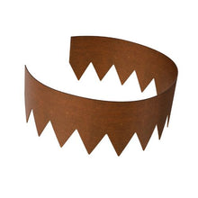 40 x 6 Inch Weather-Resistant Garden Edging Border Steel Landscape Edging B40X6in-6 (Pack of 6)