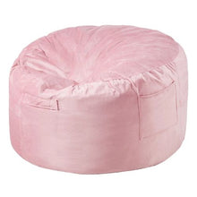 3ft Memory Foam Bean Bag Chair Dutch Velvet Cover (Pink)