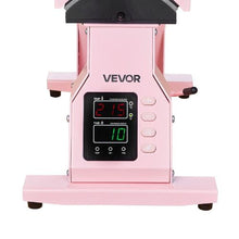 Hat Heat Press 4 Interchangeable Platens Temperature & Time Control HTV & Sublimation (Pink)