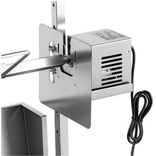 Charcoal Rotisserie Grill 38W Pig & Lamb Spit Roaster 132 LB Capacity Wheels Stainless Steel