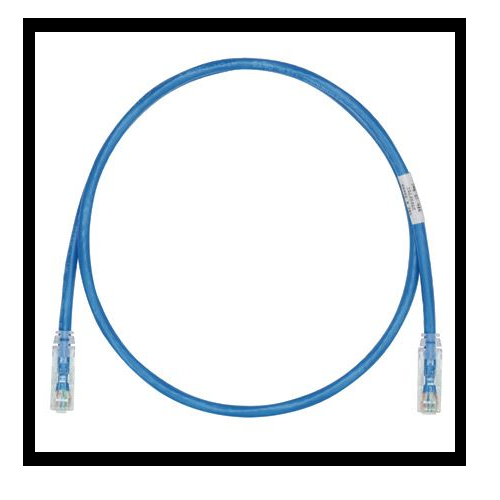 24 AWG Cat 6 UTP Copper 40FT Patch Cord Blue UTPSP40BUY