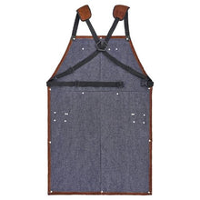 Professional Cowhide Leather Welding Apron – Flame Resistant Heavy Duty Welder Apron with 6 Tool Pockets