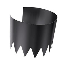 40 x 8 Inch Rust-Resistant Garden Edging Border Steel Landscape Edging ZY-40X12-4Black (Pack of 4)