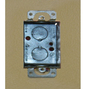 3" X 2" Switch Box 2-1/2" Deep - Gangable G601 (Pack of 100)