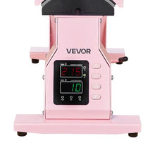 Hat Heat Press 2 Interchangeable Platens Temp & Time Control HTV & Sublimation (Pink)