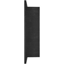 16 x 16 Inch Shower Niche Ready for Tile Recessed Wall Shelf with Single Divider (Black)