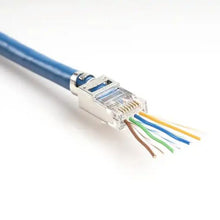 Shielded RJ45 Connector with Crimp Tail for CAT6A Cable RJ456A-SC (Pack of 100)