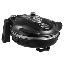 12-Inch Electric Pizza Oven 1200W 5-Mode Control 788°F (Black)