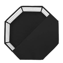 Dog Playpen 8-Panel 24" Foldable Metal Fence with Door Cover Pad & Bag