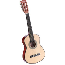 30 Inch Classical Guitar Starter Kit with Gig Bag Tuner Capo & Accessories (Natural)