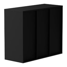 24-Compartment Wooden Literature Organizer Mail Sorter –  ( Black )