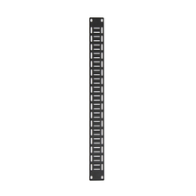 1U Flat Cable Lacing Panel 1903-1-001-01