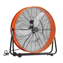 30 Inch Industrial Drum Fan - 13,000 CFM High Velocity 3-Speed Adjustable Floor Fan