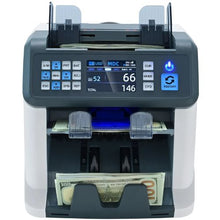 Cash Counter and Sorter with Mixed Denomination, 2CIS, SN, UV, IR, MG, DD Detection Multi-Currency Printer Enabled