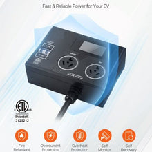 NEMA 10-30P Splitter with Dual 10-30R Receptacles for Dryer & EV Charging