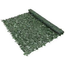 96 x 72 Inch Greenery Ivy Fence Screen with Mesh Backing – Outdoor Artificial Green Wall