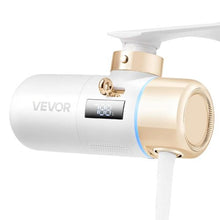 Skincare Faucet Mount with 1 Water Filter Micro-nano Bubble Purifier for Skin White + Gold