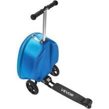 20 Inch Ride-on Luggage 20 L Capacity Kids Scooter Suitcase with Flash PU Wheels for Kids