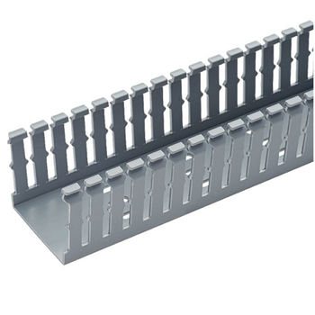 6FT 1.57x0.94 Panduct Type F PVC Narrow Finger/Slot Wiring Duct F.75X1.5LG6