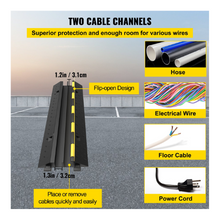 2 channel cable ramp