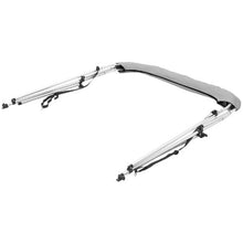 6'L x (61"-66")W x 46"H 3 Bow Boat Bimini Tops with Aluminum Alloy Frame Waterproof