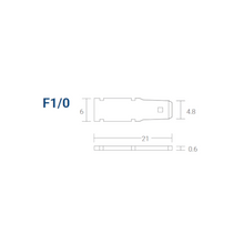 12V 2.0Ah F1 Terminal SLA Rechargeable Battery PS-1221S F1 (Pack of 6)