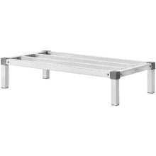36 In Aluminum Dunnage Rack 1000 lbs Capacity – All-Welded for Restaurants Kitchens and Garages (Assembled Type)