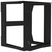Wall Mount Rack Hinged 20.75 W x 18 D x 24 H inch 12U 34-103000