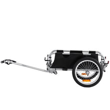 Heavy-Duty Bike Cargo Trailer – 100 lb Capacity, Foldable Cart with 16" Wheels & Universal Hitch