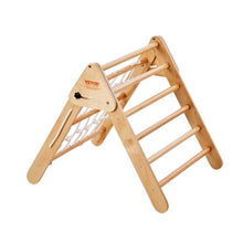 4-in-1 Pikler Triangle Set – Large Wooden Montessori Climbing Gym with Ramp for Toddlers (1–3 Years)