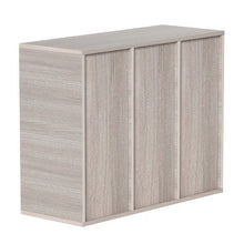 27 Slot Wooden Literature Organizer File & Mail Sorter with Adjustable Shelves – (Grey)