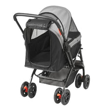 4 Wheels Dog Stroller With 44lbs Detachable Carrier DTC-608