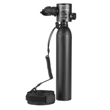 0.5L Scuba Tank with Pump Portable Refillable Diving Cylinder 5–10 Min Underwater Breathing