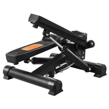 Mini Stair Stepper – Hydraulic Twist Stepper with Resistance Bands Full Body Cardio Workout LCD Monitor 330LBS Capacity