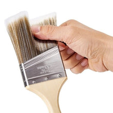 12-Piece Angle Paint Brush Set Treated Wood Handles For Latex & Oil Paints Stains Walls & Cabinets