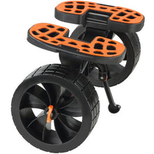 Heavy Duty Kayak Cart 320lb Capacity Canoe Trolley with 10" Solid Tires for Kayaks SUPs & Jon Boats