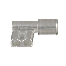12-10 AWG Pan-Term Female Disconnect Right Angle Metal Sleeve DR10-250-L (Pack of 50)